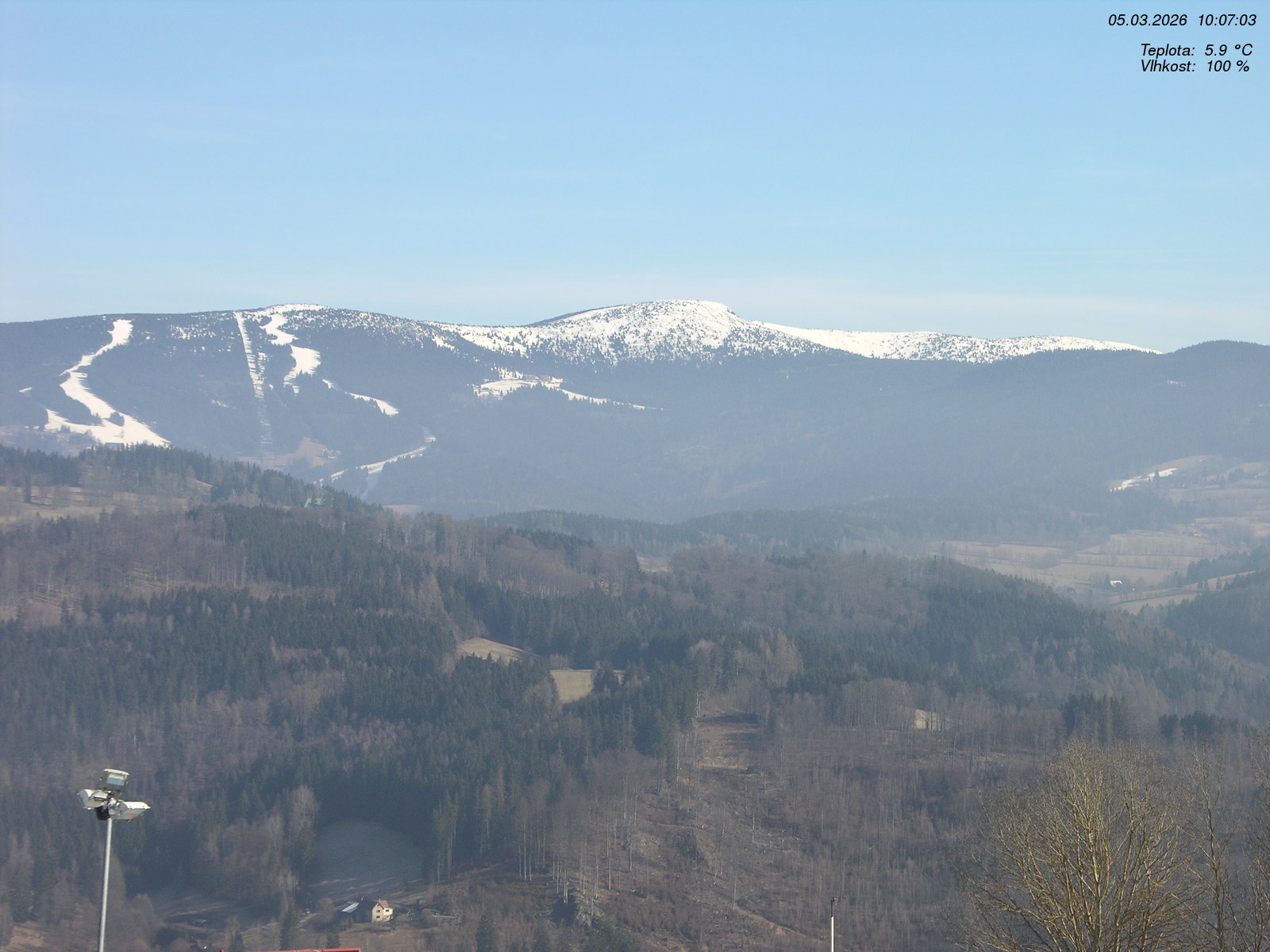 Kamera na żywo - Jablonec nad Izerą