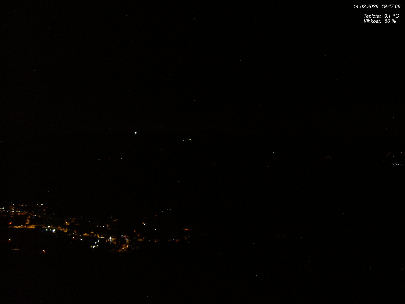 Webkamera - Jablonec nad Jizerou