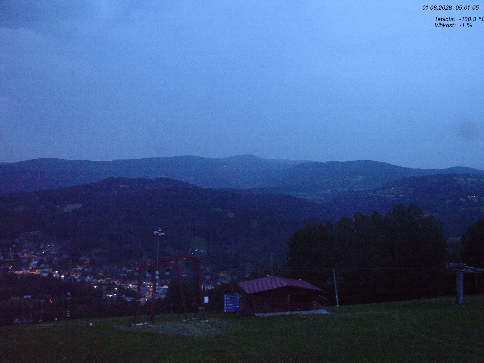 Webkamera - Jablonec nad Jizerou
