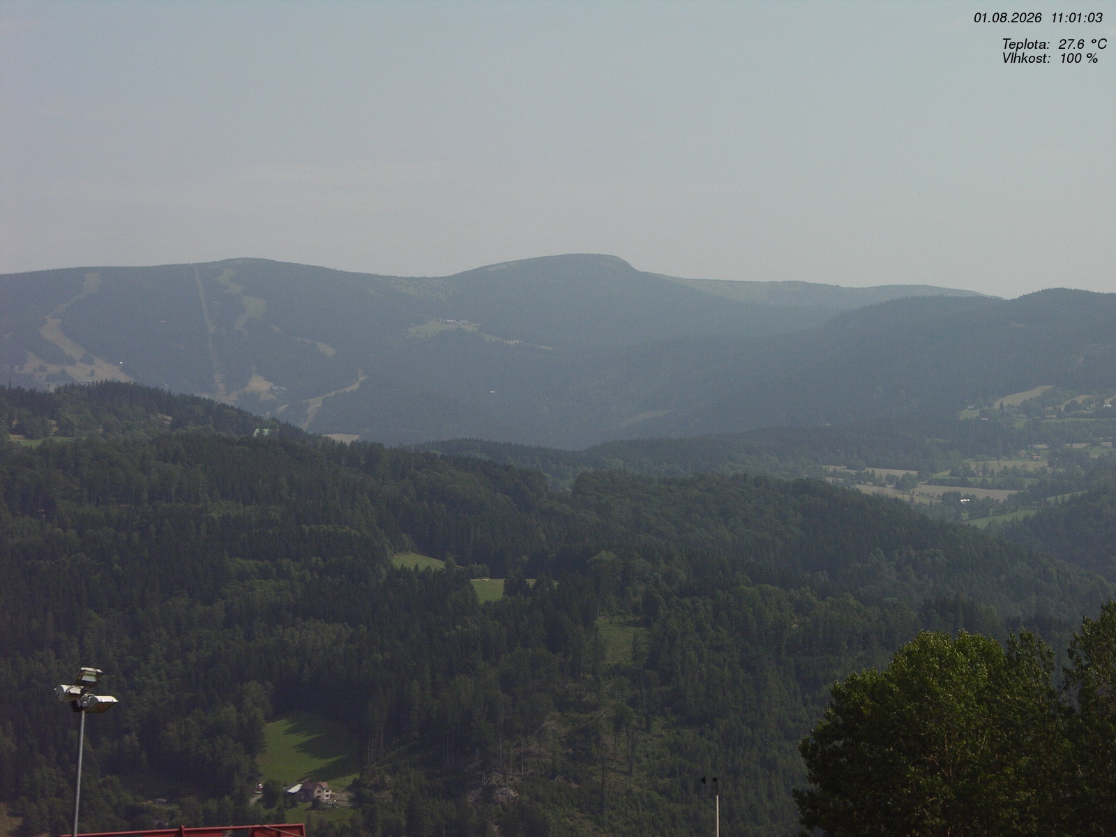 Kamera na żywo - Jablonec nad Izerą