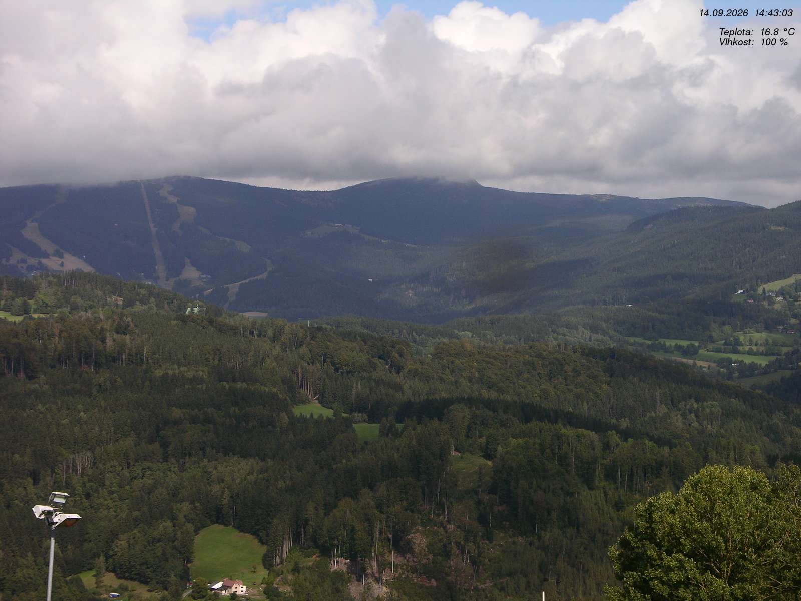 Kamera na żywo - Jablonec nad Izerą