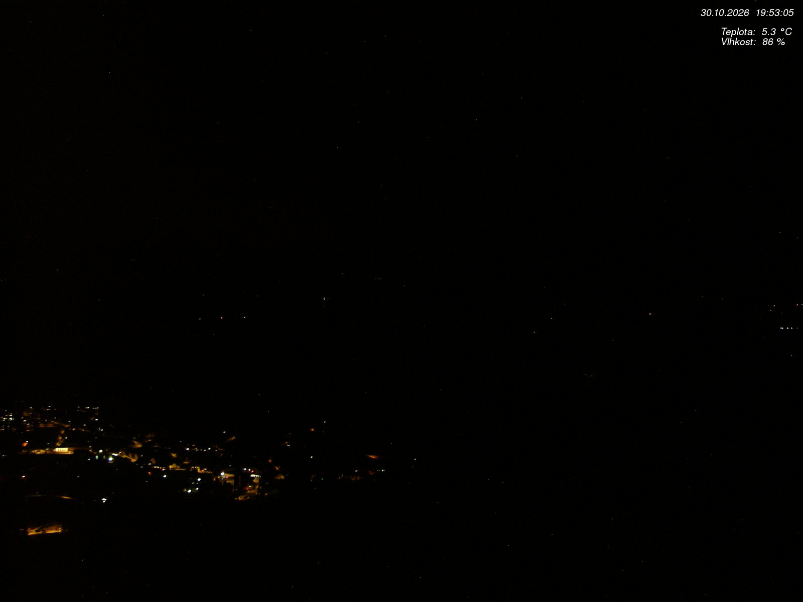 Webkamera - Jablonec nad Jizerou